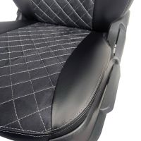 Чехлы Алькантара на Sollers Atlant (2022+) 3 места