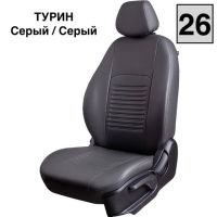Чехлы Экокожа Турин Классик на Renault Dokker 40/60 (2012+)